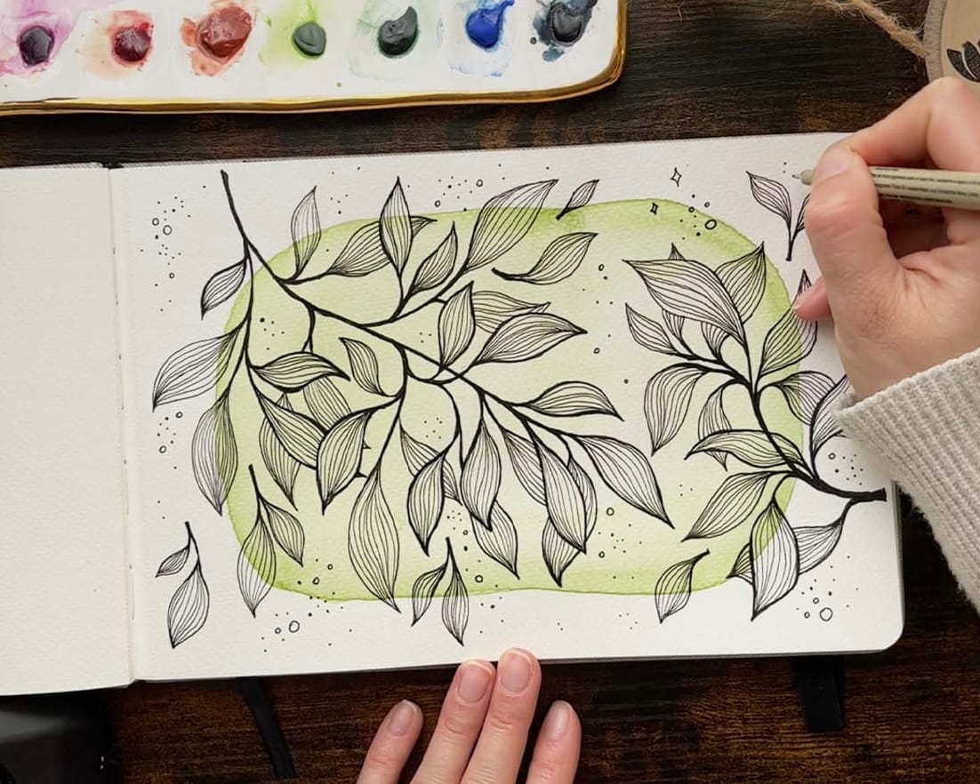 Meditative Leaves